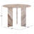 Bindi 3 Leg Marble Dining Table