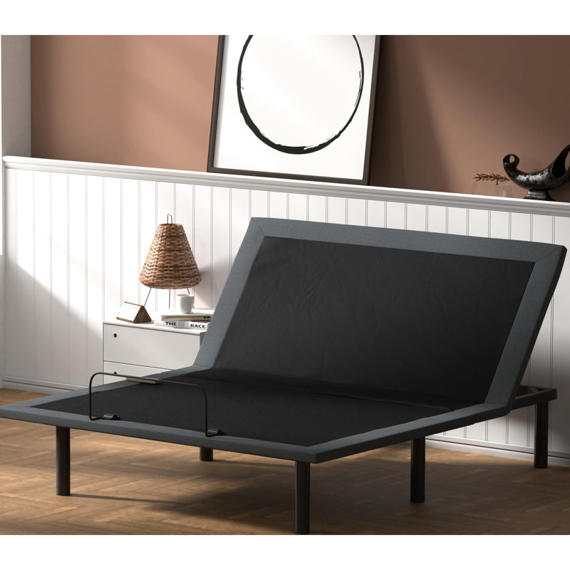 Queen Adjustable Bed Btx4 - Head And Foot Positioning, Wireless Control, 43 In. Width, Steel Frame Base Adjustable, 6000n Motors, Plywood Deck,