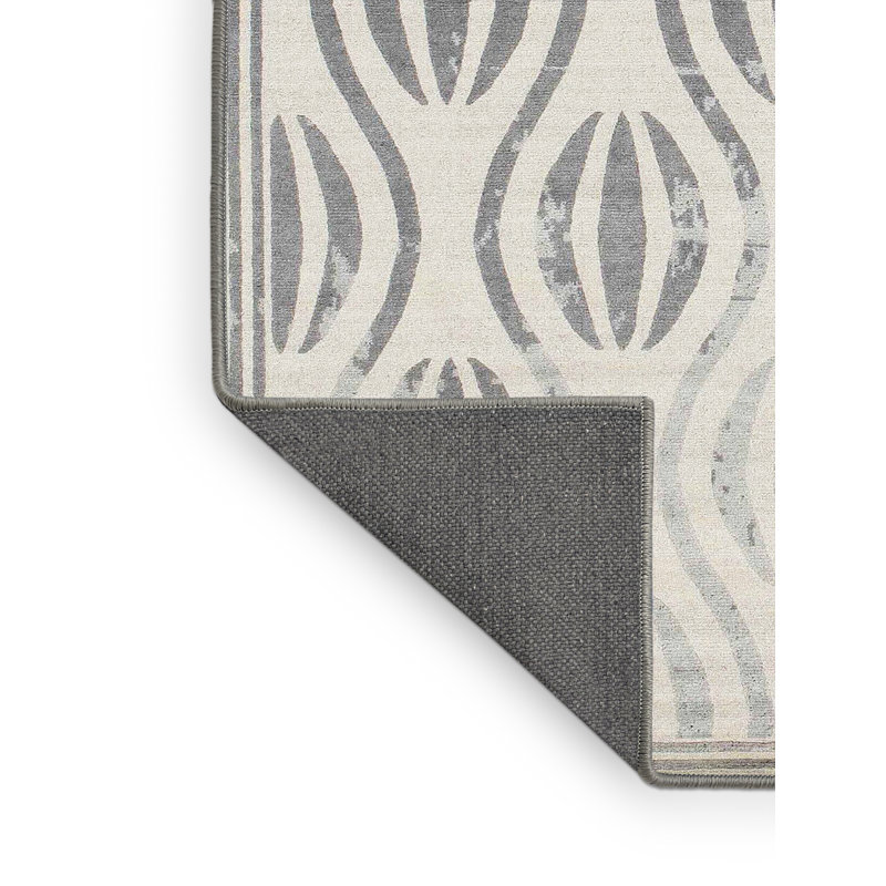 Tapis beige/noir contemporain, Rectangle 8 pi x 12 pi