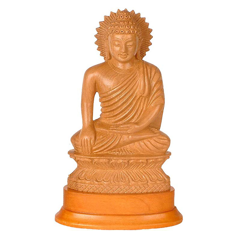 Bouddha dans Bhumisparsha Mudra
