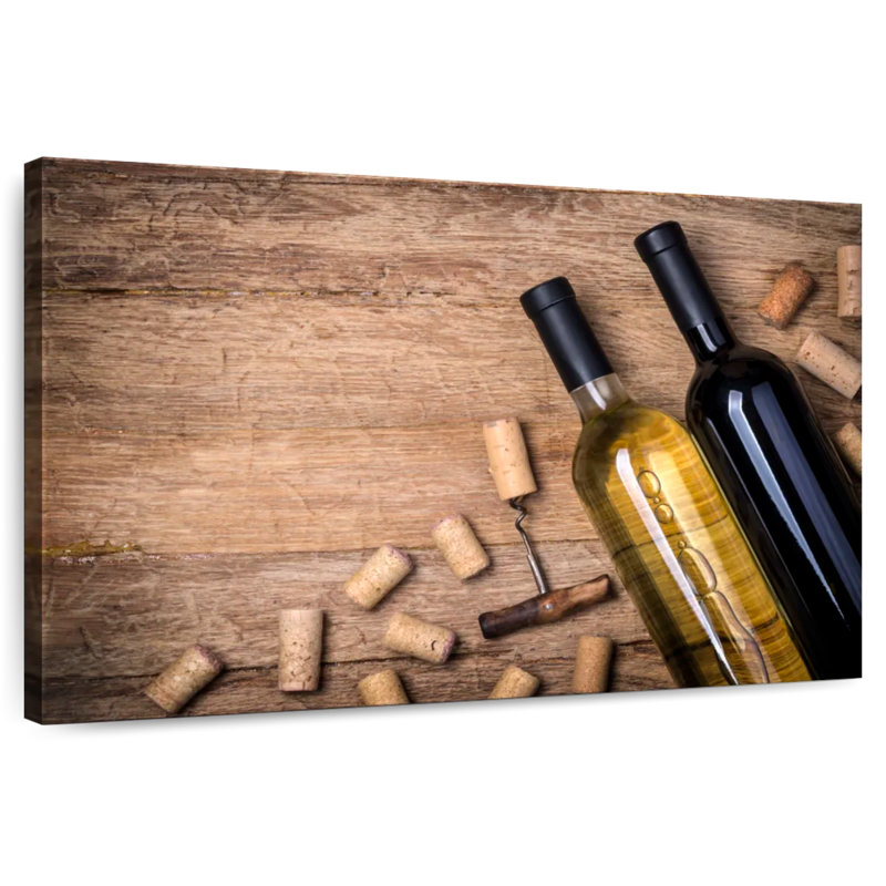 Yarlin Uncorking Wine Bottles, 16" H x 24" W