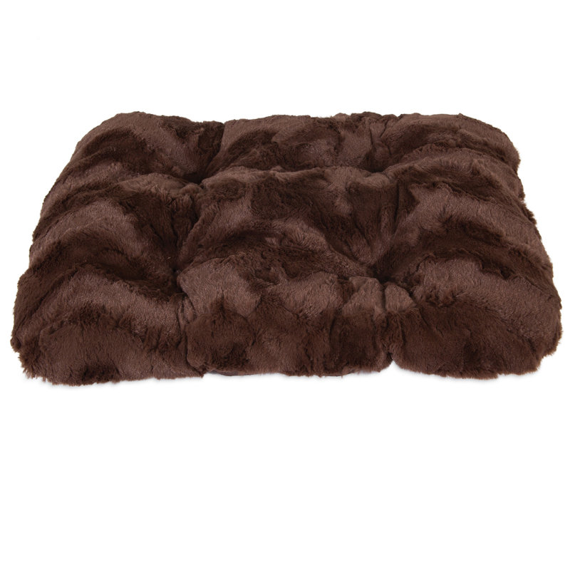 Tapis / coussin pour chien SnooZZy, Très grand (l 47 po x P 28 po x H 2 po), Chocolat