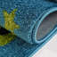 Tapis bleu / vert Kindig-29180347