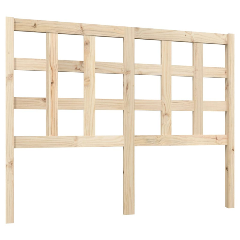 Mendota Solid Wood Headboard, Beige, 100 x 125.5cm