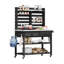 Table de rempotage d'extérieur 64,9 "H avec roues verrouillables-1258112849