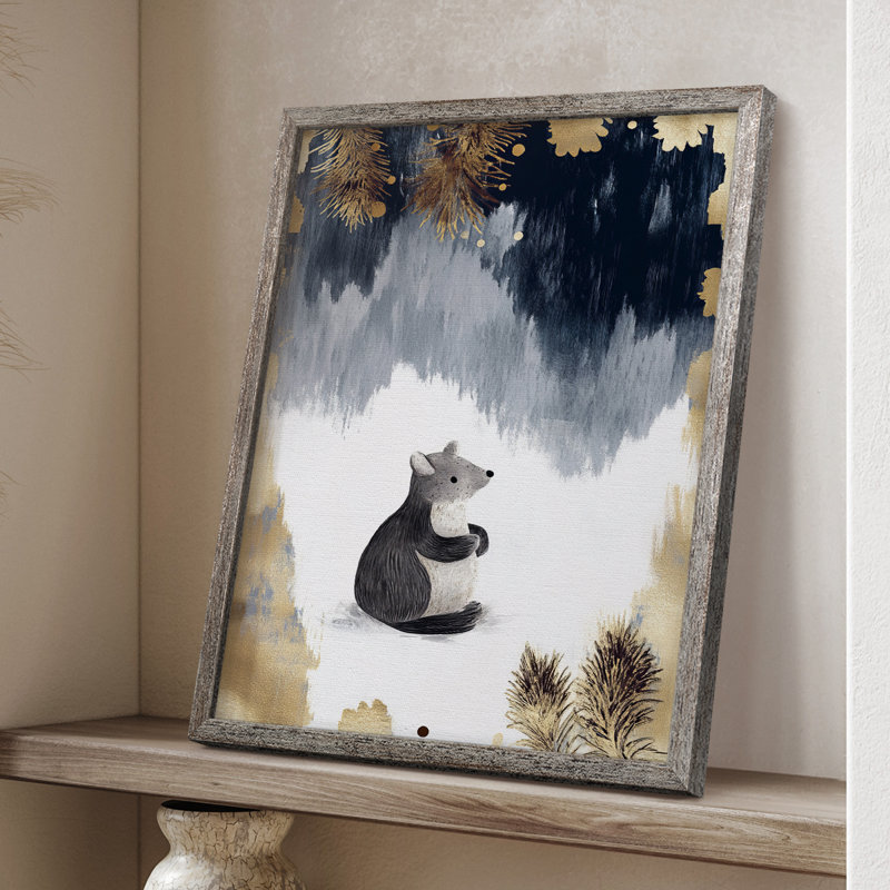«Christmas Holiday Art CLII», reproduction d'art encadrée, H 11 po x l 9 po