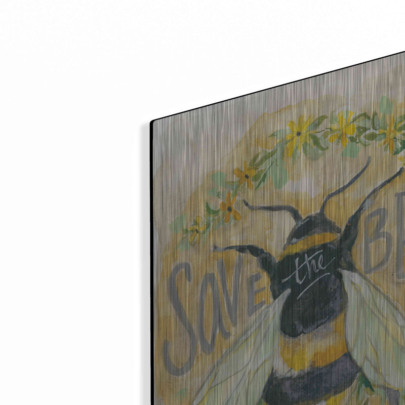 «Save The Bees» par Jessica Mingo, H 24 po x l 16 po