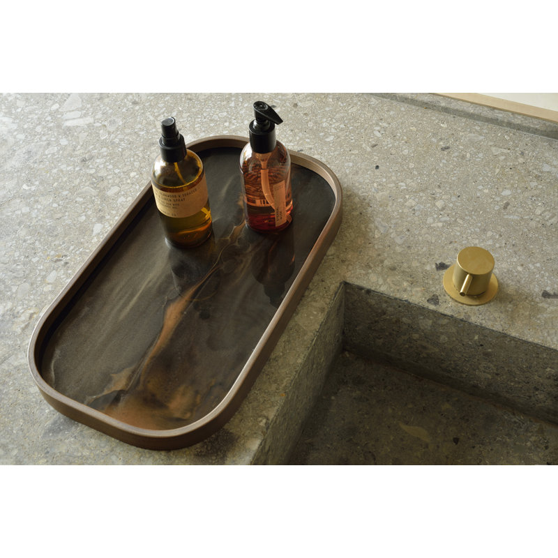 Linear Flow Decorative Tray
