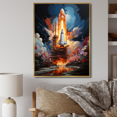 " Rocketship Cosmic Ascent II "