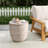 Outdoor/Indoor Barrel Structure Side Table