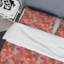 Red Orchids Impression - Ensemble de housse de couette moderne - Microfibre de polyester-551496864