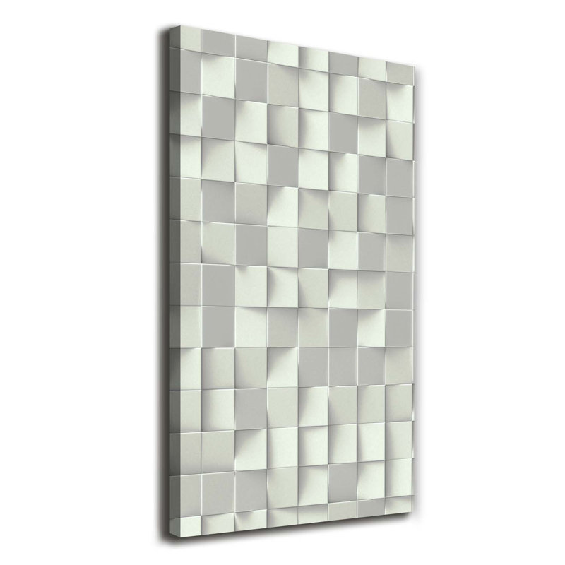 Geometric Pattern - Wrapped Canvas Print