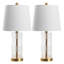 Lampe de table en verre Faille