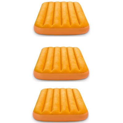 Intex Cozy Kidz Bright & Fun-Colored Inflatable Air Bed w/ Carry Bag