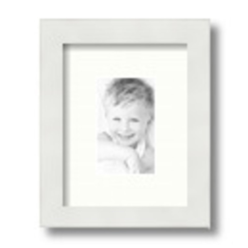 Matte Picture Frame with Mat, Porcelain