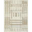 Hand Knotted Striped Area Rug-1534438984