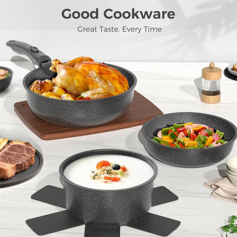 7 - Piece Aluminum Cookware Set