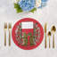 Leopard Seeing Double Cotton Blend Square Napkins-477250114