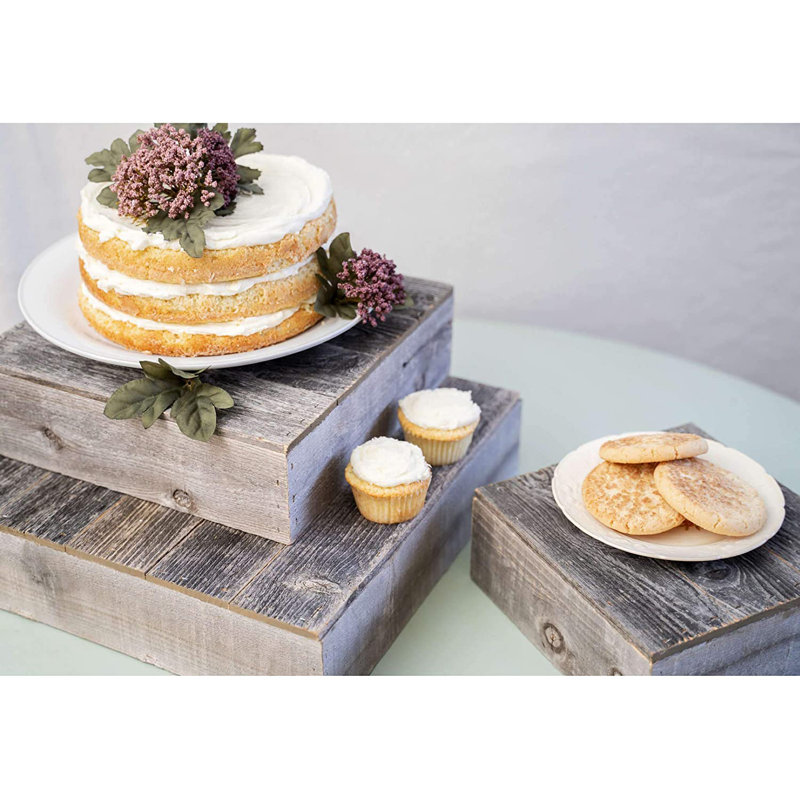 Présentoir à gâteaux de mariage