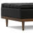 Mariah 36"W Lift Top Table Storage Ottoman with 2 Storage Compartments and Solid Wood Legs-1496056942
