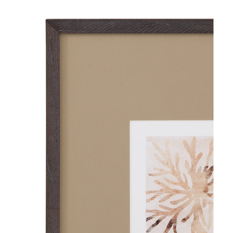 Parchment Coral II, reproduction encadrée