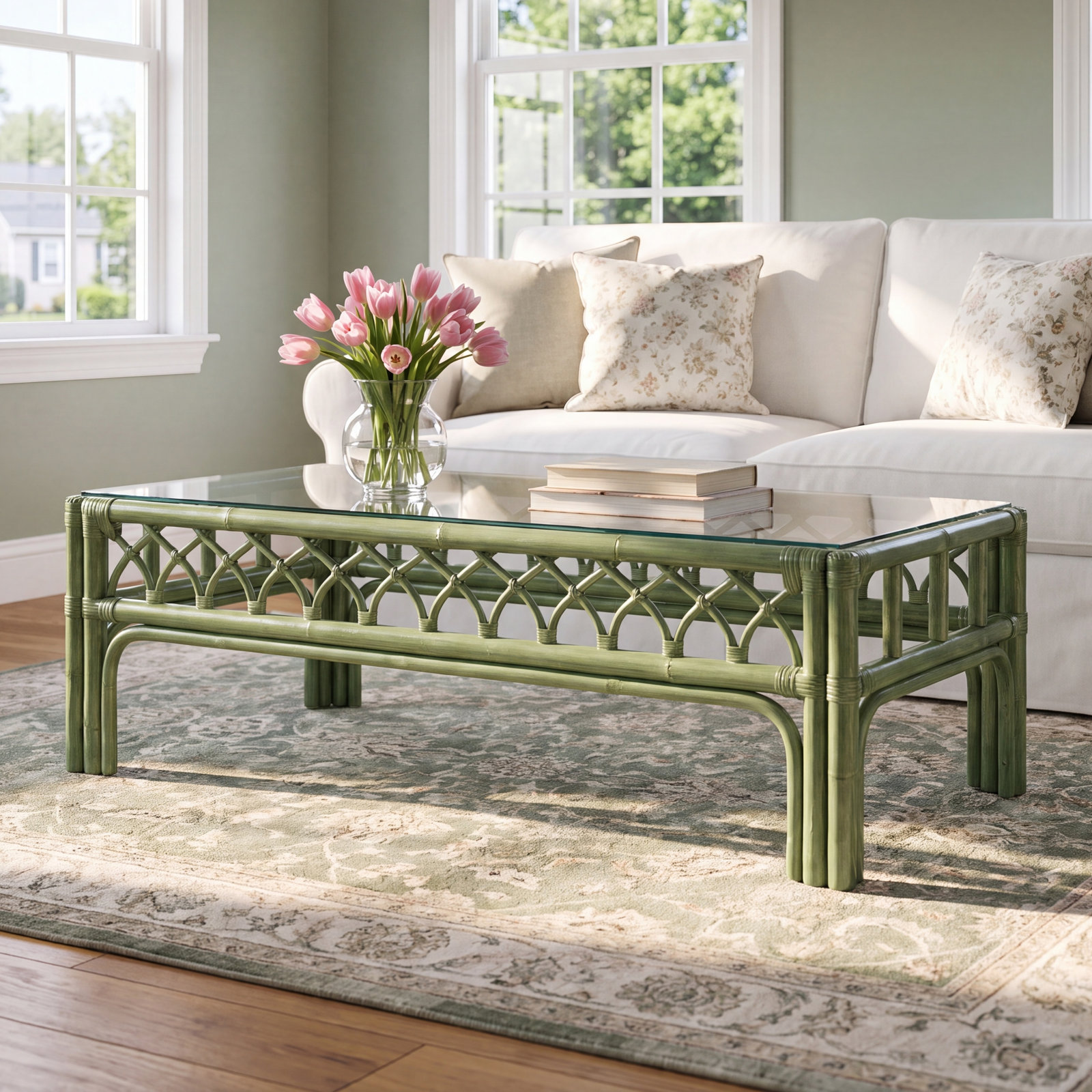 Edgewater Coffee Table, Celery