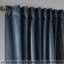 Rideau simple extra long et extra large en velours mat luxueux-71630108-71630065