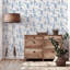Papier peint Akio Blue Pagoda