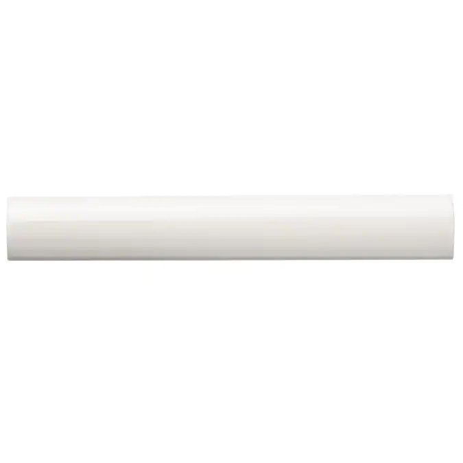 Carrelage mural rond en porcelaine polie de 1/4 po x 7,87 po Remington, Brume