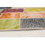 Tapis unique en laine noué à la main style patchwork des années 2010 de 6 pi 7 po x 10 pi 2 po vert / rouge / gris Yaelle