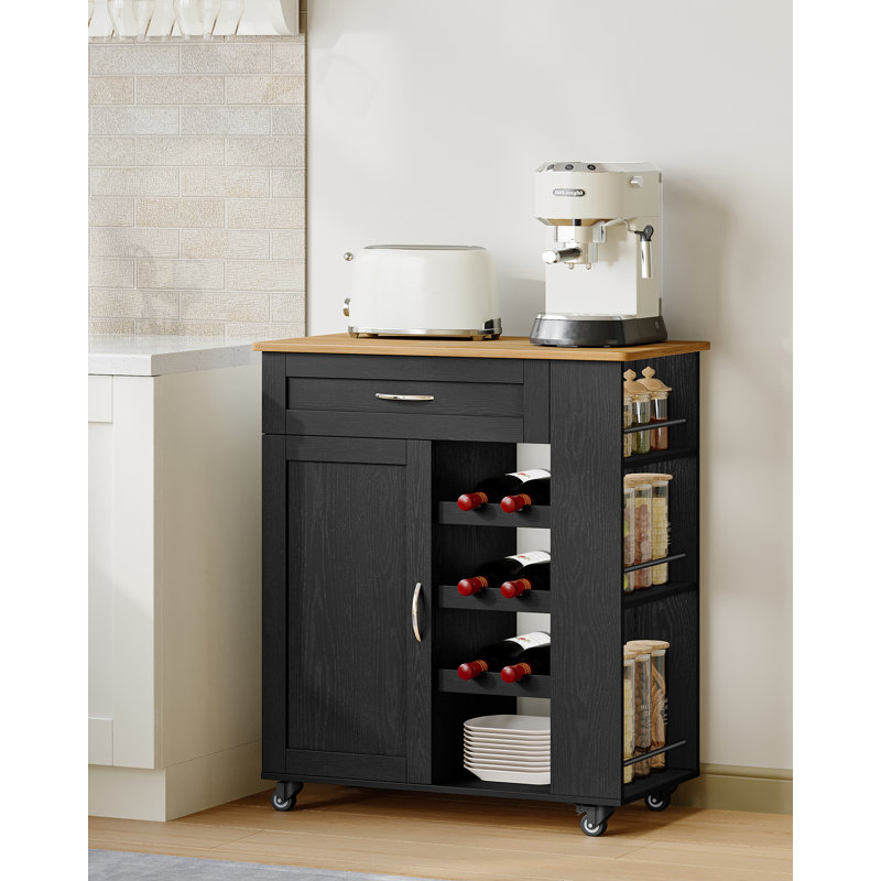 Kitchen Island, Black