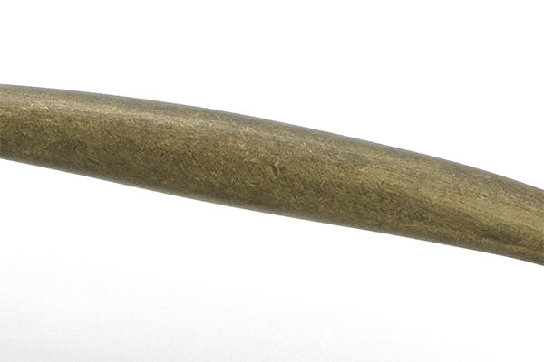 Moore Handle Pull, 3.8", Burnished Brass