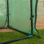 1.5m X 1m Outdoor Greenhouse For Plants With Steel Frame And Protective Pe Cover