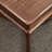 Modern minimalist square coffee table