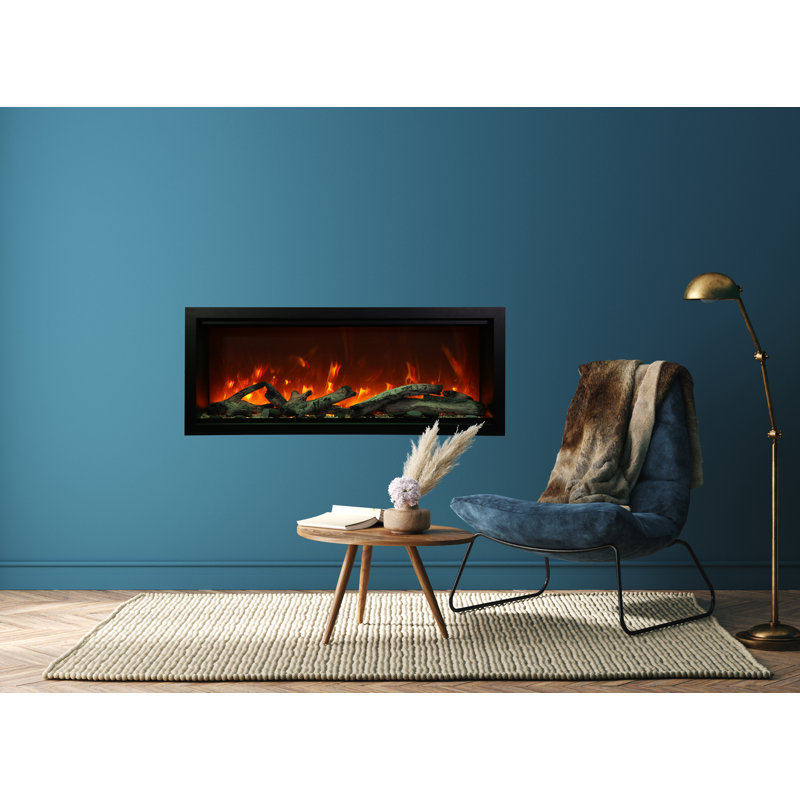 Amantii Symmetry 34 inch XT Lumina Electric Fireplace, wifi enabled, 3speed motor, mobile app, 22" H x 32" W x 12" D