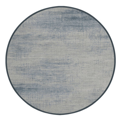 Machine Washable Abstract Gray Area Rug