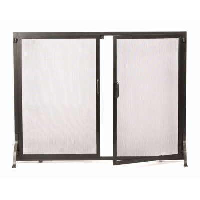 Ayaz Iron Fireplace Screen