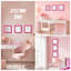 Miroir mural Jucy Couture Velour JC-130632006