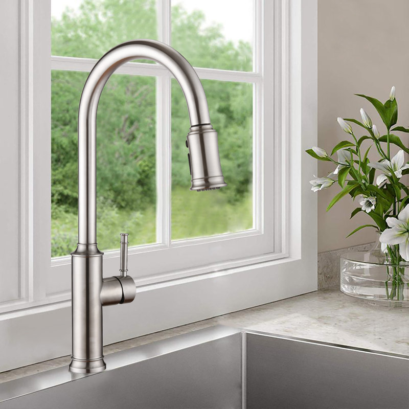 VANITYFAIR Pull Out Kitchen Faucet