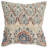 Reclaimed Sari Silks Embroidered Cotton Throw Pillow
