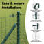 Galvanised Steel Border Fencing-1130120974-1130120968