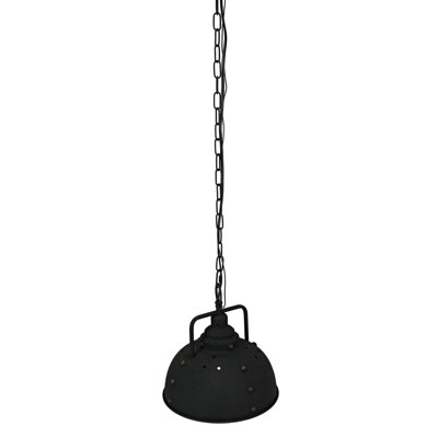 Luminaire suspendu noir à 1 lumière Jarietta