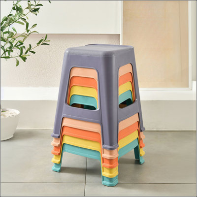Paquet de 10 tabourets de classe empilables