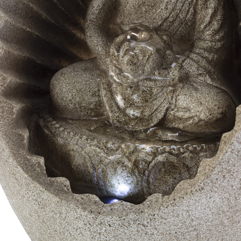Divid Sculptural Fountain with Lights