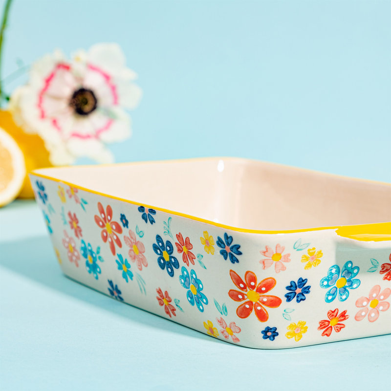 Marlow Home Co. Bromarg Ceramic Serving Bowl