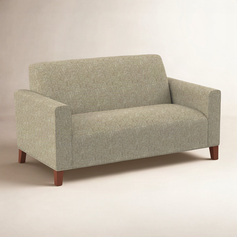 Kailum 69" Square Arm Sofa, Connelly Wren Performance Basketweave