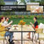 Outsunny 5 Pieces Cube Rattan Garden Furniture Dining Set for 4-1711218107-1711218106