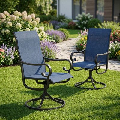 Metal Outdoor Dining Armchair