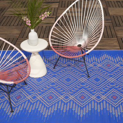 Tapis d'extérieur Boho Southwestern Tribal