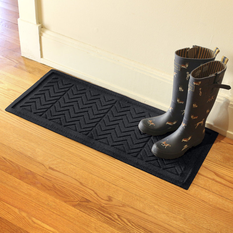 Waterhog Chevron Boot Tray, Charcoal